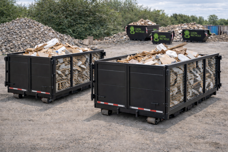 Utilizarea containerelor pentru deșeuri din construcții și reciclare în mediul urban