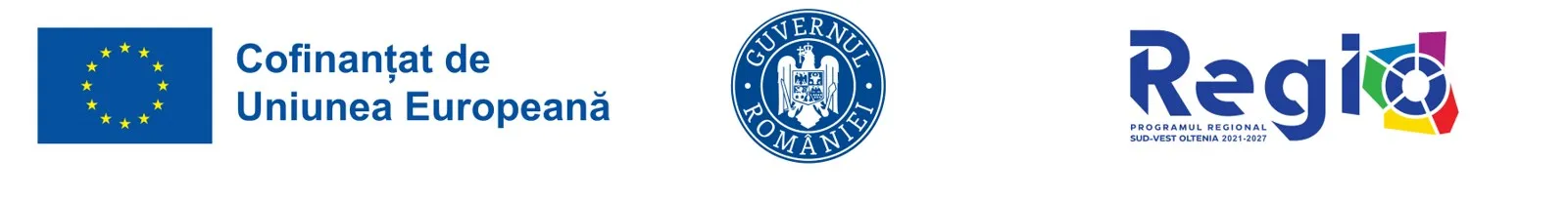 Cofinanțat de Uniunea Europeană, Guvernul României, Programul Regional Sud-Vest Oltenia 2021-2027
